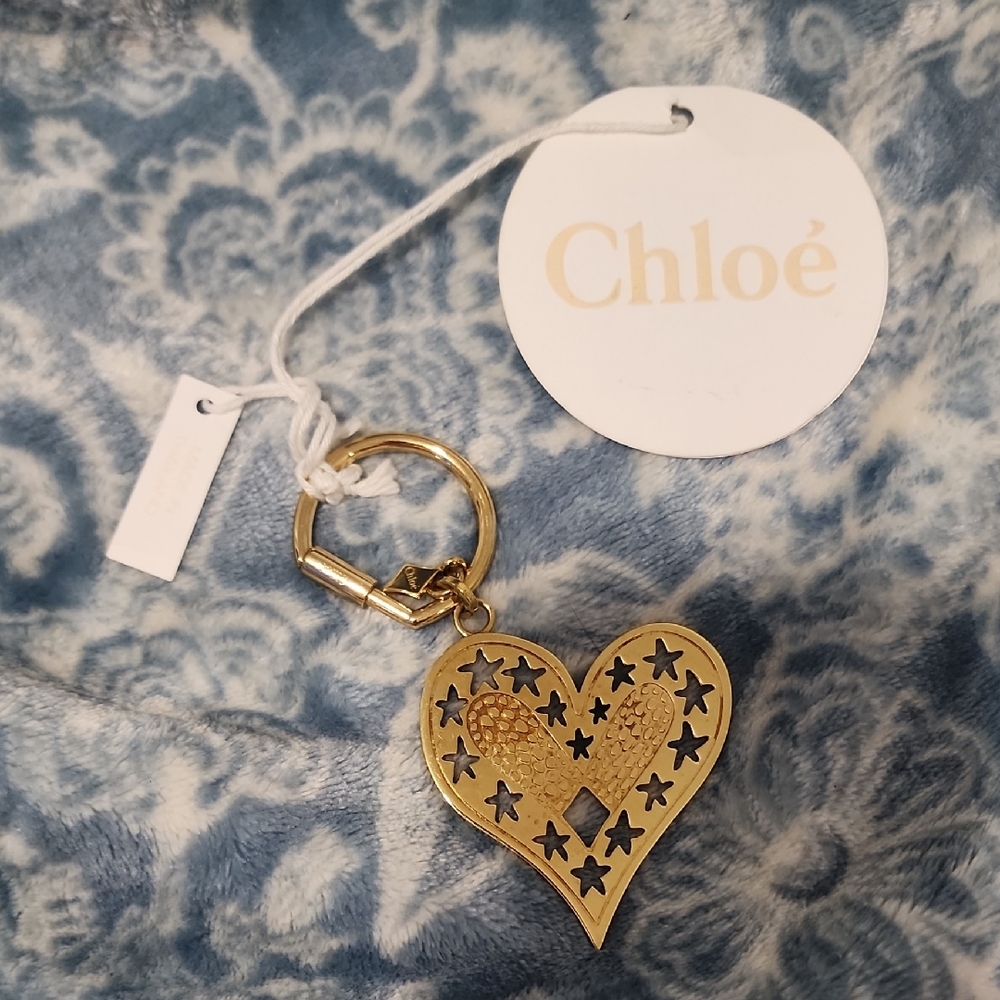Chloe Gold Heart Key Holder